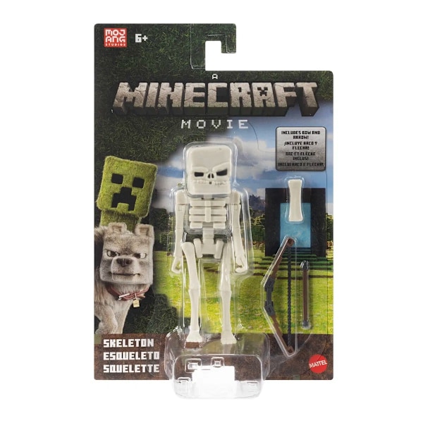 Minecraft Movie Figur Skeleton multifärg