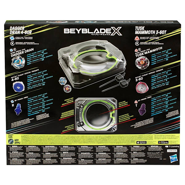 Beyblade X Xtreme Battle Set multifärg