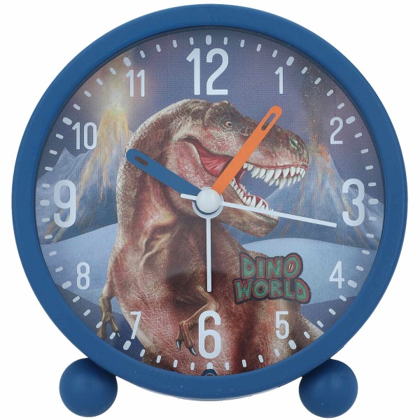 Dino World Väckarklocka multifärg