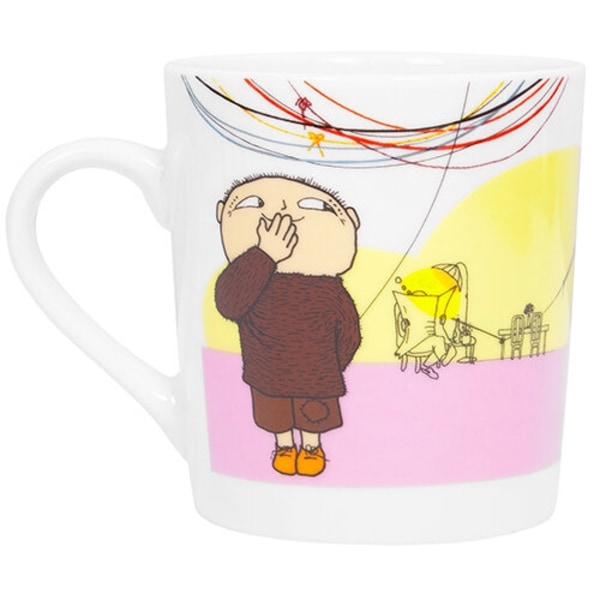 Alfons Åberg Mugg Alfons och pappa multifärg