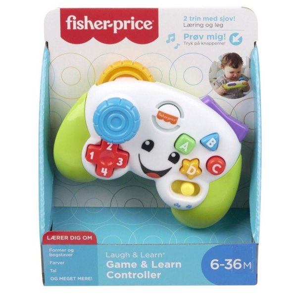 Fisher-Price Game & Learn Controller multifärg