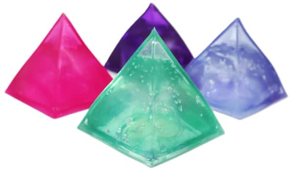 Scrunchems Sugar Pyramid Turkos multifärg