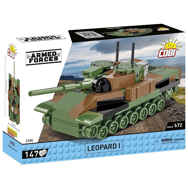 Cobi Leopard I 1:72 3105 multifärg