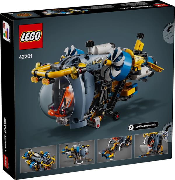 LEGO® Technic Ubåt för djuphavsforskning 42201