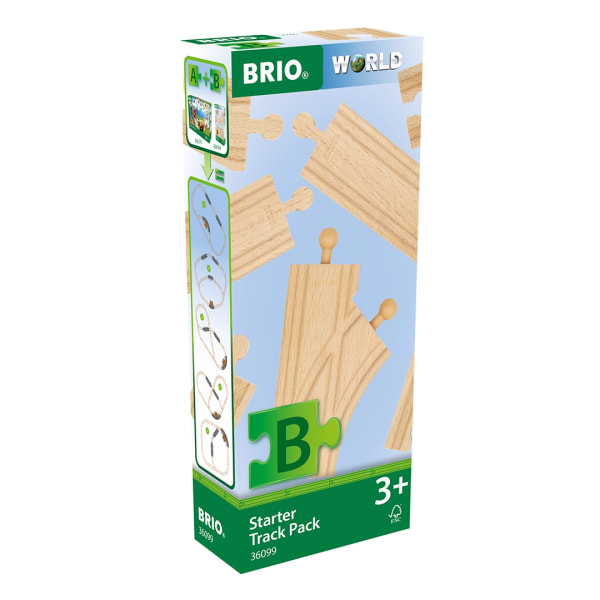 Brio Rälspaket Starter Track Pack 36099 multifärg