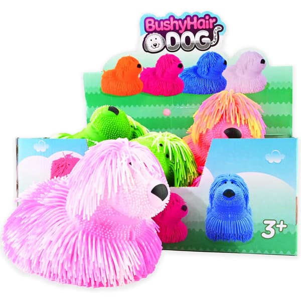 Squeeze Puffer Dog Grön multifärg