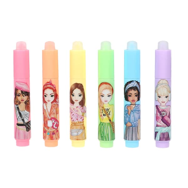TOPModel Suddbara Mini Highlighterpennor 6-pack