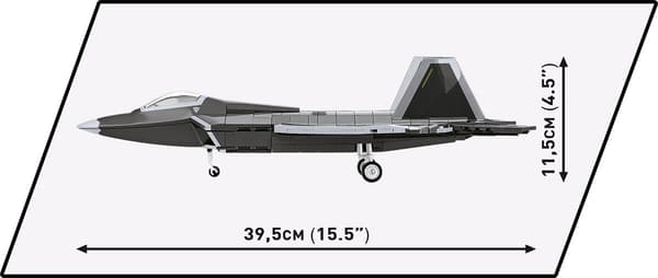 Cobi Lockheed F-22 Raptor 1:48 5855 multifärg