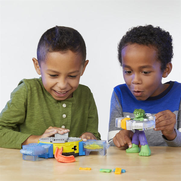 Play-Doh Marvel Hulk Smash & Squish Lekset multifärg