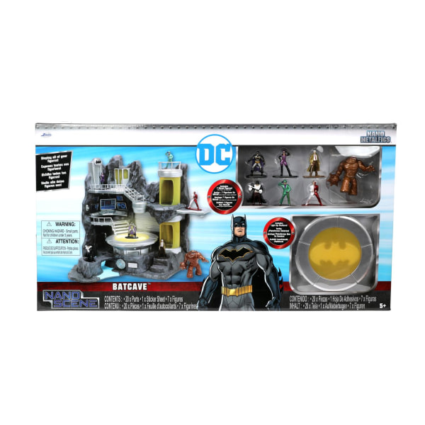 Batman Nano Scene Batcave Metalfigs multifärg