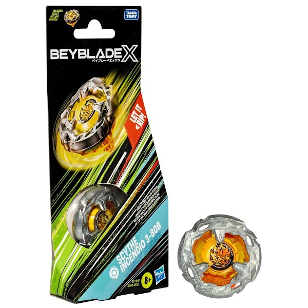 Beyblade X Single Top Scythe Incendio 3-80B multifärg