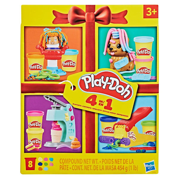 Play-Doh Gift Set 4 i 1 multifärg