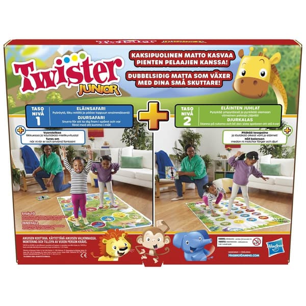 Twister Junior 2 i 1 Spel SE/FI multifärg