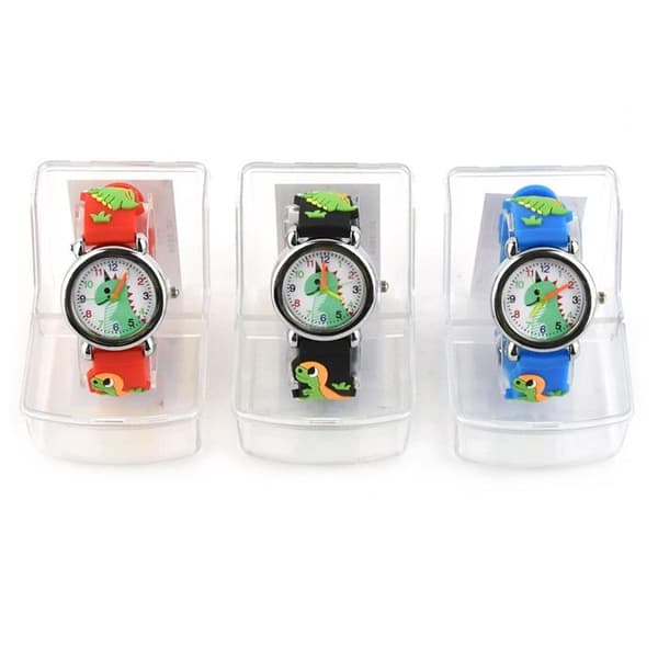 Armbandsklocka Dinosaurie Röd Röd