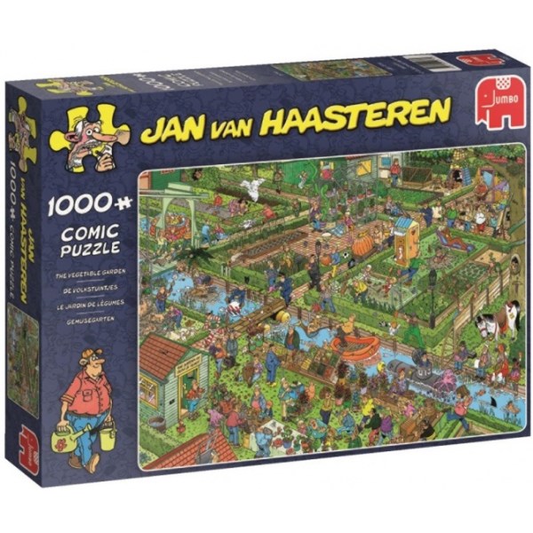 Jan Van Haasteren Vegetable garden 1000 bitar multifärg