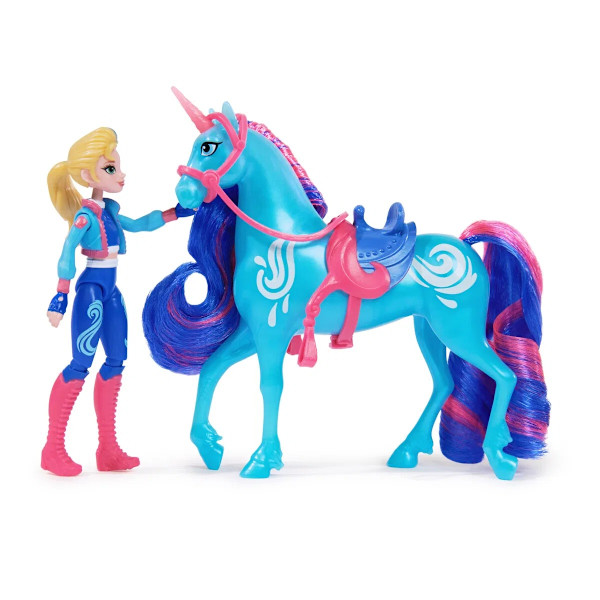 Unicorn Academy Docka och Enhörning Isabel & River multifärg