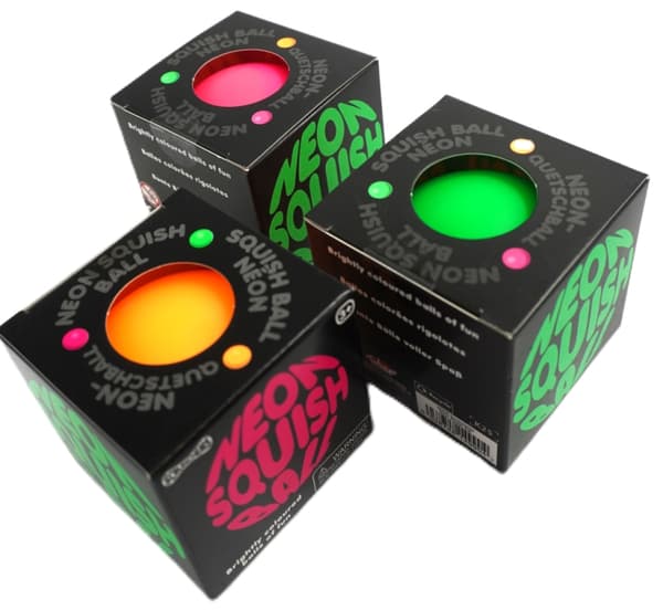 Scrunchems Neon Squish Ball Grön
