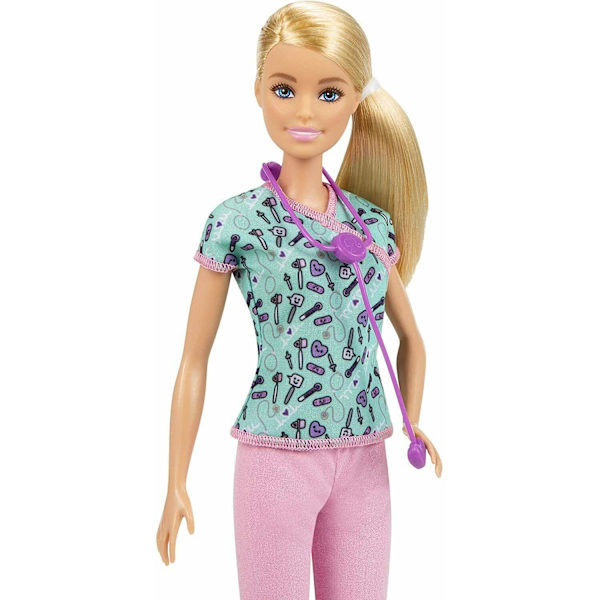Barbie Career Docka Sjuksköterska GTW39 multifärg