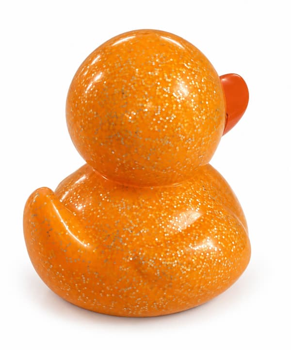 Badanka Glitter 13cm Gul multifärg