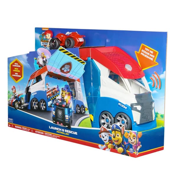 Paw Patrol Launch & Rescue Patroller multifärg