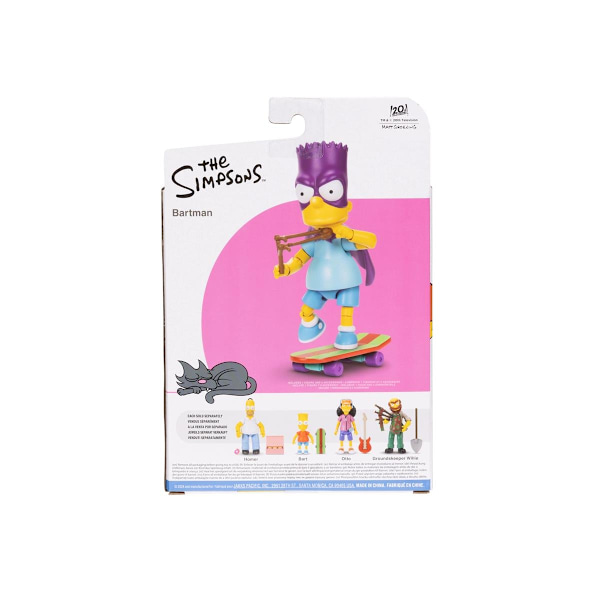 The Simpsons Figur Bartman 13cm multifärg
