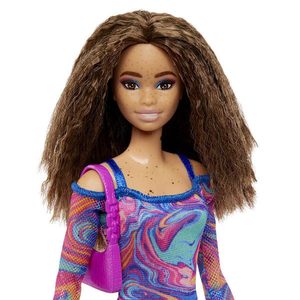 Barbie Fashionistas Rainbow Marble Swirl 206