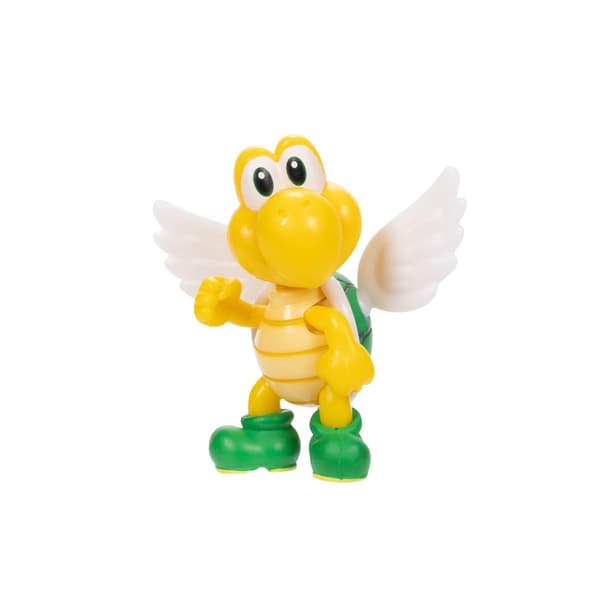 Super Mario Figur 5 cm Green Para Koopa Troopa multifärg