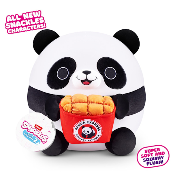 Snackles Mjukdjur 8" serie 2 Andy (Panda Express) multifärg