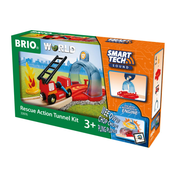 Brio Smart Tech Sound Rescue Action Tunnel Kit 33976 multifärg