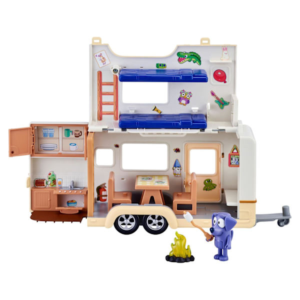 Bluey Caravan Adventures Husvagn multifärg