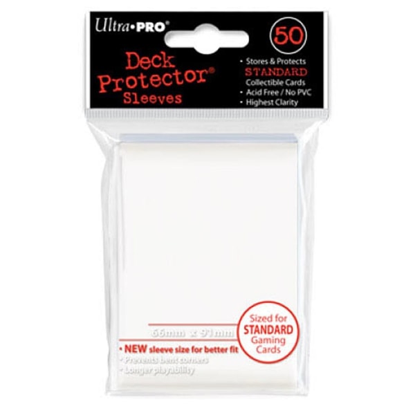 Plastfickor 50st för enskilda kort Ultra Pro