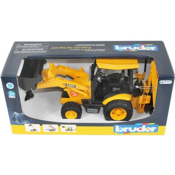 Bruder JCB MIDI CX Grävlastare 1:16 multifärg