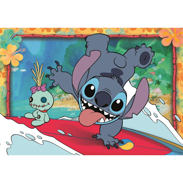Clementoni Disney Stitch Pussel 2x20 bitar multifärg