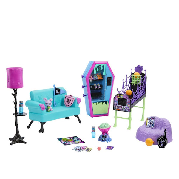 Monster High Student Lounge Lekset med möbler