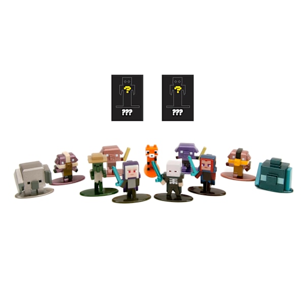 Minecraft Legends Nano Metalfigs Blind Pack multifärg