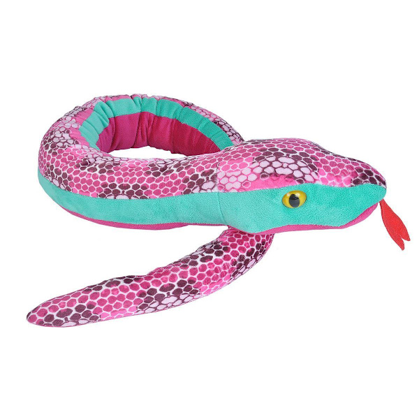 Wild Republic Orm Honeycomb Pink 137 cm multifärg