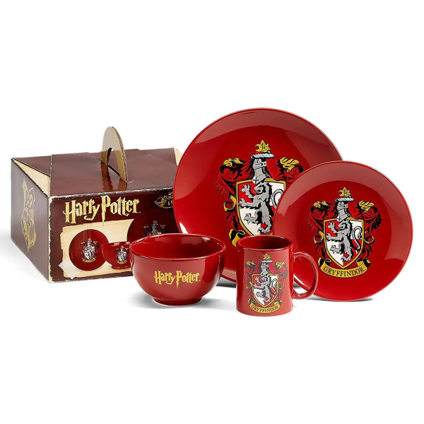 Harry Potter Gryffindor servis i keramik