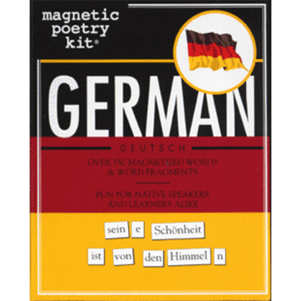 Magnetiska ord på Tyska
