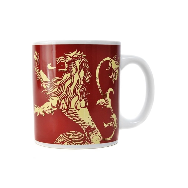 Game of Thrones kaffemugg - Lannister "HEAR US ROAR"