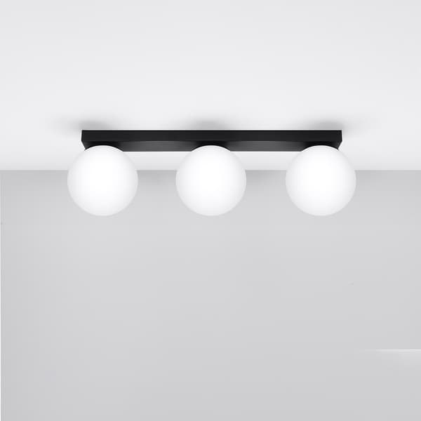 Taklampa YOLI 3 svart Black