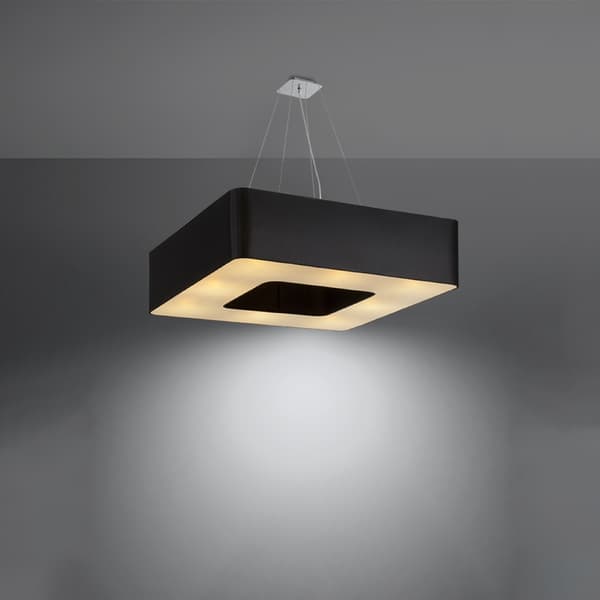 Ljuskrona URANO 80 svart Black