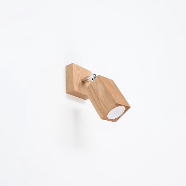 Vägglampa KEKE ek Oak
