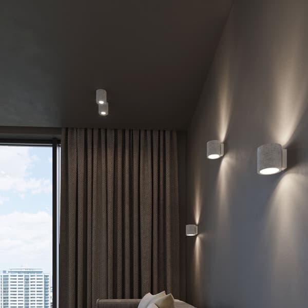 Vägglampa ORBIS betong Grey