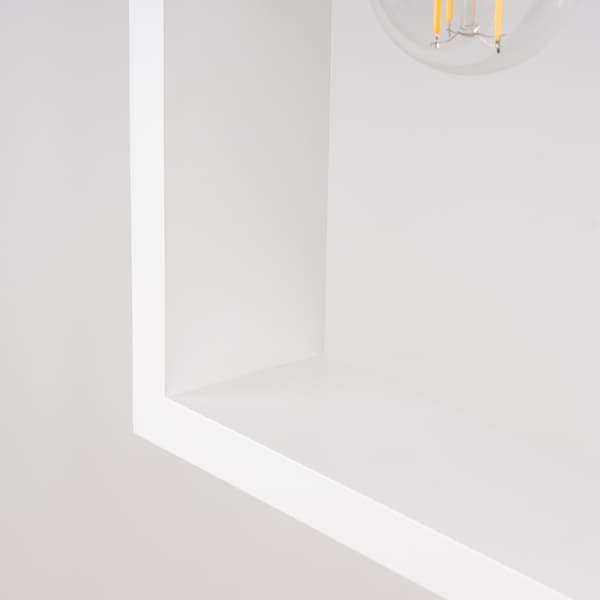 Pendellampa ARIES vit White