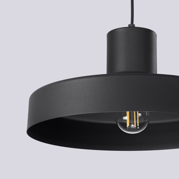 Pendellampa BILO svart Black