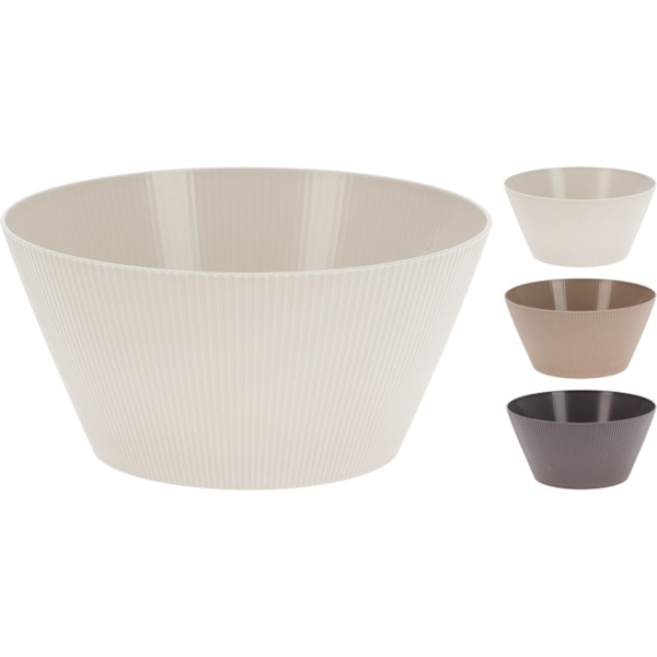 Skål Taupe Melamin 20 cm Taupe