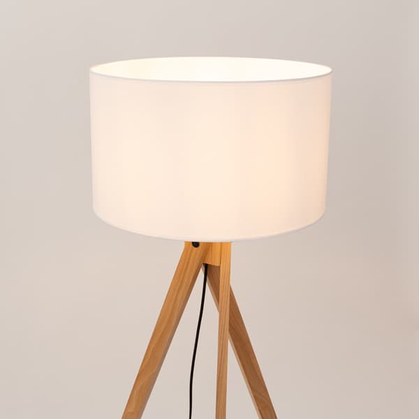 Golvlampa NATT vit Multicolor