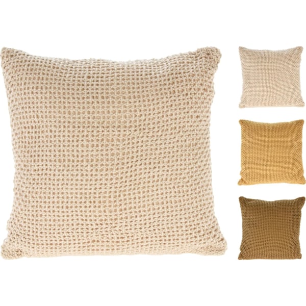 Kudde Brun 45x45 cm Brown