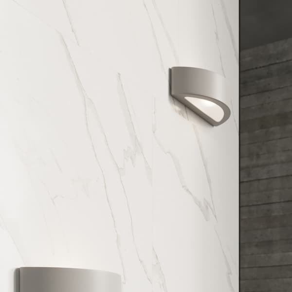 Vägglampa keramik ATENA grå Grey