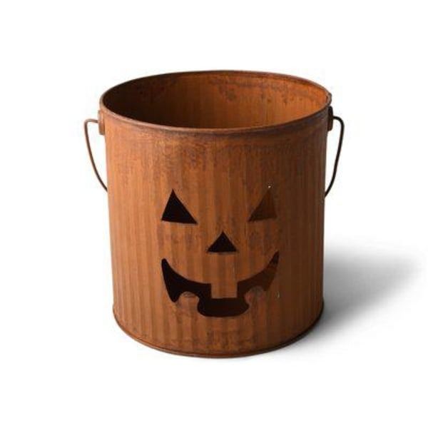 Lykta Halloween Marschall Ljus Rost Orange